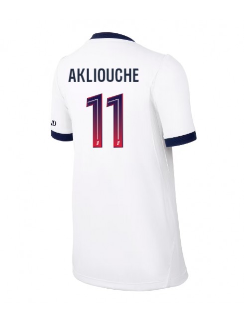 Paris Saint-Germain Maghnes Akliouche #11 Replika Borta Kläder Dam 2026-27 Kortärmad Paris Saint-Germain Maghnes Akliouche #11 Replika Borta Kläder Dam 2026-27 Kortärmad